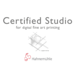 Fine Art Printed Hahnemühle Certified Studio Gold