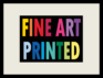 Fine Art Printed